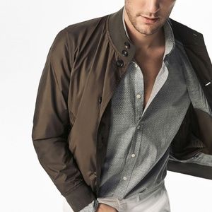 NEW Massimo Dutti Packable Bomber Windbreaker L(M)